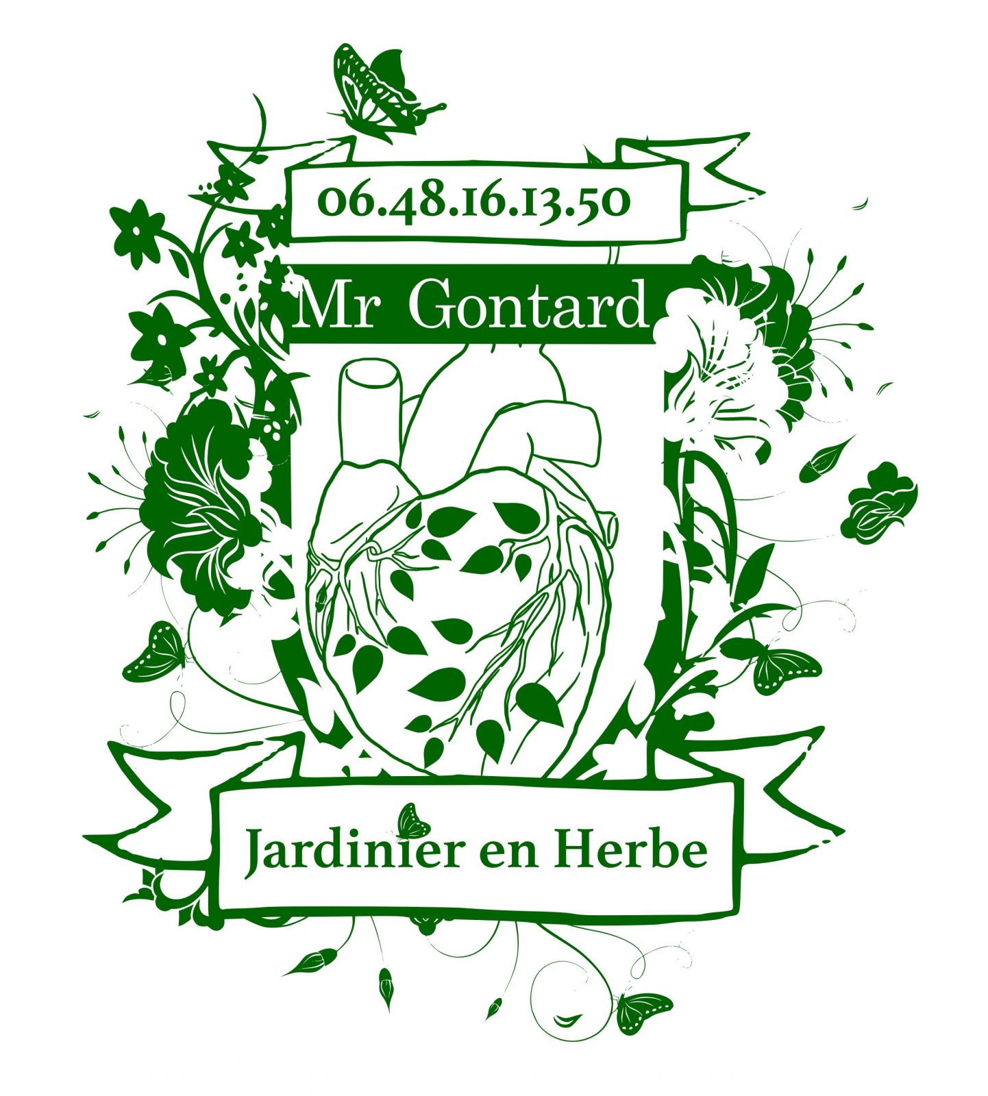 Création logo jardinier